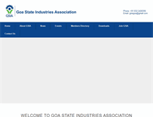 Tablet Screenshot of gsia.in